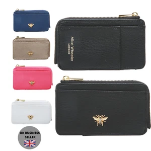 Luxurious soft Bumble Bee Coin & Card Purse by Alice Wheeler AW5540-5547/5560-2 - Picture 1 of 44