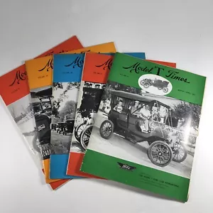 5 Vintage 1960's Magazine Model T Times Henry Ford - Picture 1 of 8