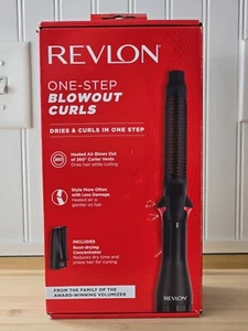 REVLON One-Step Blowout Curls Dry And Curl in One 360° Curler Vents NEW in box - Picture 1 of 11