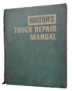 Motors Truck Repair Manual 23rd Edition 1960-1970 Trucks, 23rd Edition 1st Print - Picture 1 of 11