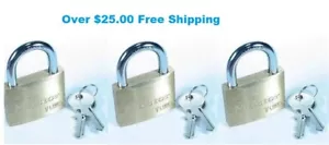 Master Lock 4150KA con llave igual, lote de 3, liquidación a granel al por mayor - Imagen 1 de 4