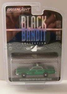 1975 '75 PLYMOUTH FURY POLICE COP CAR GREEN MACHINE CHASE CAR BLACK BANDIT 2018 - Picture 1 of 2