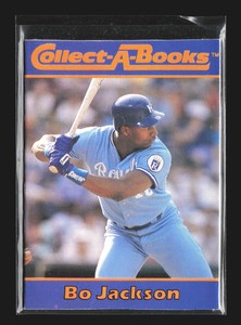 1990 Collect-A-Books Bo Jackson Booklet #1 - Kansas City Royals