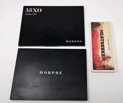 MORPHE 3 Lot 35XO Natural Flirt Heatseeker Boss Mood Eyeshadow Artistry Palette - Image 1 of 4