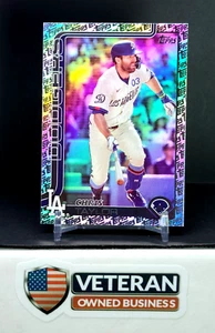 2025 Topps Fanatic's exclusivo logotipo lámina paralelo - Chris Taylor #53 - Imagen 1 de 3