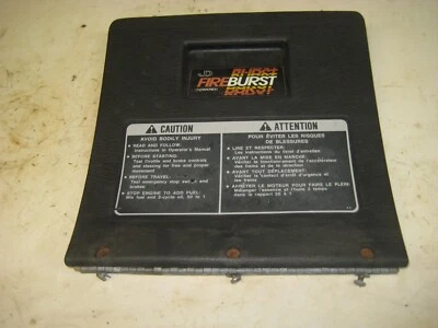 1981 John Deere Trailfire 440 Snowmobile Tool Compartment Door - Imagem 1 de 2