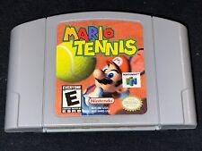 Mario Tennis (Nintendo 64, 2000) Cleaned / Tested / Authentic - N64 -