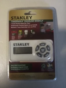 Stanley Timermax Digislim Weekly Timer,56426,NEW,1 Outlet,CFL Ready,Weekly - Picture 1 of 12