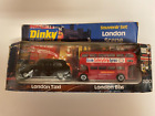 Dinky Souvenir Set: 300 London Scene - Taxi & Bus in Original Box 1978 #2