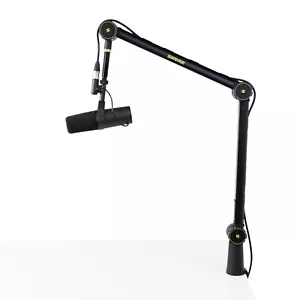 Shure by Gator Deluxe Desktop articolato podcasting microfono braccio boom SH-BROADCAST1 - Foto 1 di 11