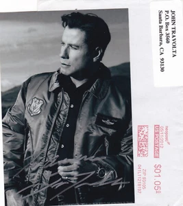 JOHN TRAVOLTA Original Autogramm signierte Postkarte Top Portrait-2012 - Bild 1 von 1