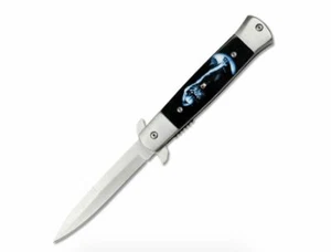Master Cutlery Tac Force YC-512LP Leopard Italian Stiletto Style Spring Assisted - Picture 1 of 1