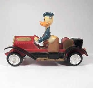Vintage Marx Toys Stutz Bearcat with Donald Duck - Tin Friction Toy - 1960s READ - Picture 1 of 11