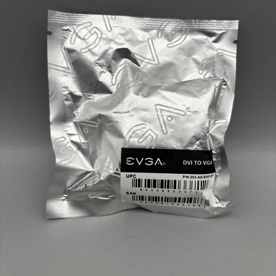 EVGA Video Monitor Adapter - 29 pin DVI-I (Dual-Link) Male to 15 pin VGA Female - Image 1 of 4