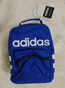 Adidas Blue White Black Santiago Lunch Bag - Picture 1 of 7