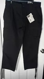 5.11 Tactical Men's Ripstop TDU Adjustable Lightweight Work Pants Black XL Short - Picture 1 of 12