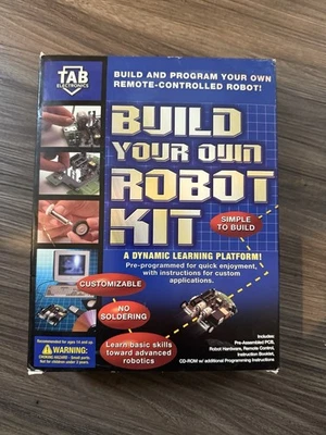 TAB Electronics Construye Tu Propio Robot Kit Caja Abierta Foto 1 de 4
