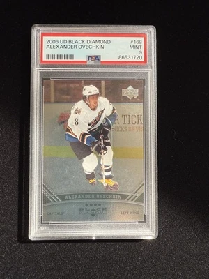 2006-07 Upper Deck Black Diamond Alex Ovechkin #168 PSA 9 como nuevo Foto 1 de 2