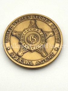 F86 US Secret Service Special Agent Federal Police Challenge Coin - Picture 1 of 2