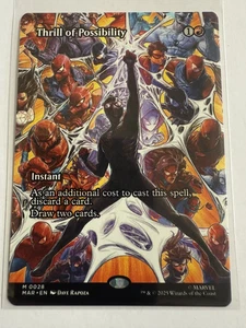 Magic The Gathering Emoción de Posibilidad 0028 Regular (Sin Fronteras) Marvel Eterno-Legal Casi Nuevo Mar - Imagen 1 de 1