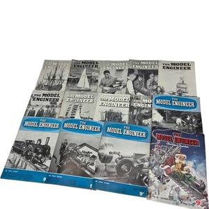 The Model Engineer Magazine Lot Vintage 1950s Engineering Collectible - Picture 1 of 15