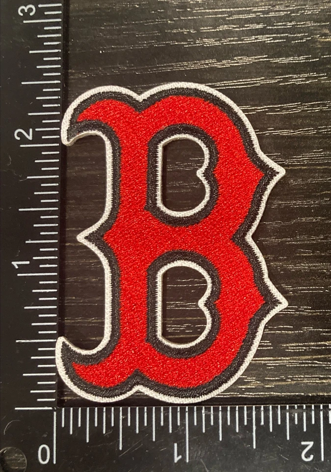 БЕЙСБОЛЬНАЯ НАШИВКА УТЮГ MLB BOSTON RED SOX - Изображение 1 из 1