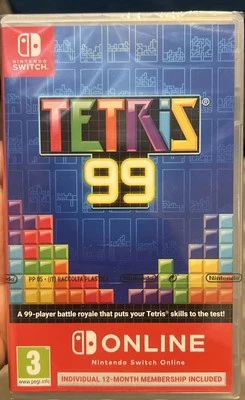 Tetris 99 + NSO (Nintendo Switch) Single (Nintendo Switch) (UK IMPORT) - Image 1 of 2