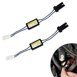 2Pcs LED W5W T10 LED Bulb OBC Warning Canceller Decoder Load Resistor Adapters - Picture 1 of 7