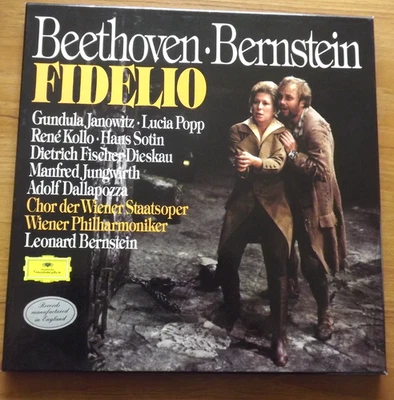 DG 2740 191 - Beethoven: Fidelio - Box Set + Libretto - Bernstein - VGC - Image 1 of 2