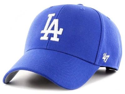 洛杉矶道奇队 MLB '47 MVP 蓝色帽子成人男式可调节 — 第 1/2 张图片