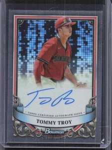 2024 Bowman Sterling #PA-TT Tommy Troy Prospect Auto (A) - Picture 1 of 2