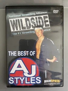 NWA WILDSIDE Pro Wrestling Best of AJ Styles  Rare DVD AEW WWE TNA NJPW NXT - Picture 1 of 2
