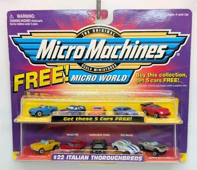 Micro Machines - #22 Italian Thoroughbreds W/ 5 Bonus Cars - Image 1 of 4