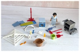 Playmobil Laundry and Hotel Housekeeper Set 5271 3206 Replacement Parts