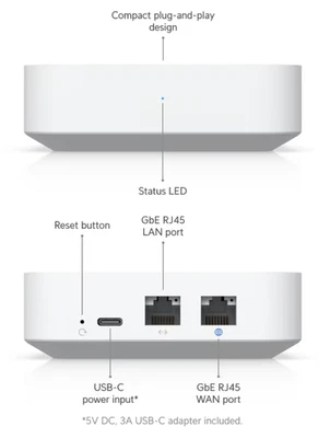New Factory Sealed Ubiquiti Gateway Lite UXG-Lite Gateway - Image 1 of 4