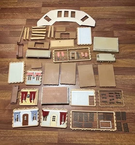 Playmobil Victorian Mansion 5300 Floors Walls Gates Stairs Frames More For Parts - Picture 1 of 18