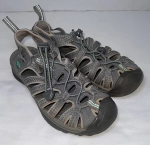Sandalias Keen Whisper para mujer talla 6,5 gris verde pavo real senderismo deporte 1022814 - Imagen 1 de 10