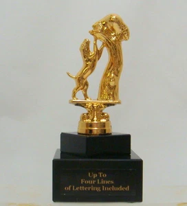 DE COLECCIÓN PERROS DE METAL TROFEO COON PERRO RETRIEVER BEAGLE PÁJARO PERRO BULLDOG COLLIE #1 - Imagen 1 de 2