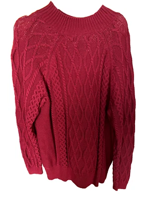 Suéter feminino Preswick & Moore 2X marrom manga longa - Imagem 1 de 3