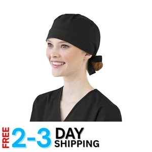Flattering Tie Back Surgical Cap for Healthcare Professionals – All-Day Comfort - Picture 1 of 7