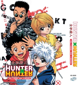ANIME HUNTER X HUNTER (1999) SEA 1 Vol.1-92 End + OVA + 2 MOVIE DVD + FREE ANIME - Picture 1 of 3