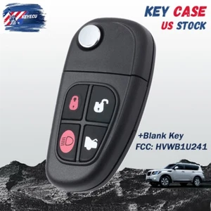Replacement for 2001 - 2008 Jaguar S-Type X-Type XJ8 Remote Key Case Shell Fob - Picture 1 of 5