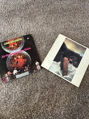 Iron Butterfly - 2x Vinyl LP Record Album Lot In A Gadda Da Ilida Metamorphosis - Image 1 of 4
