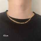 Hip Hop Chain Necklace Men Punk Silver Stainless Steel Long Necklace Jewelry 。