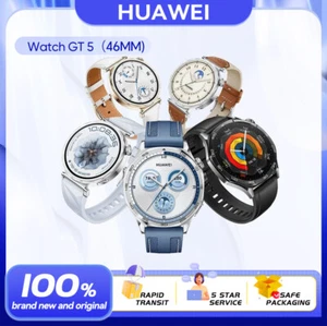 Huawei Watch GT 5 46mm VLI-B19 Bluetooth Smartwatch 1.43" AMOLED - Picture 1 of 5