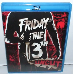 Friday the 13th "Uncut" version ( Blu-Ray ) "Lightly used" - Mint - Picture 1 of 2