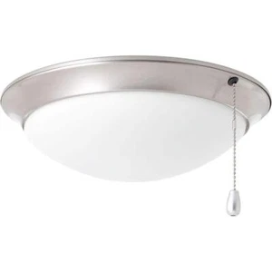 Progress Lighting Home Lighting 4" H x 11"W Brushed Nickel Ceiling Fan Light Kit - Picture 1 of 3