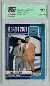 Franz Wagner 2021 Panini Instant #DN8 Draft Night 1 of 567 Rookie Card PGI 10