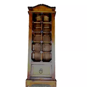 VTG 21 Century Wine Wood Rack 10 Bottles Wine Storage Shelf 33 L X 11 W X 9.5 H - Picture 1 of 9