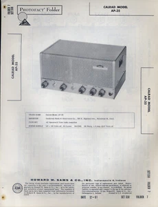 Samsung Photofact Ordner Calrad Model AP-35 PFAX29 - Bild 1 von 1